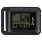 Crivit Pedometer, digitális lépésszámláló 3D érzékelővel, LCD kijelzővel, lépésszám, távolság, futási idő, sebesség, kalóriafogyasztás, zsírégetés, hőmérséklet és idő kijelzésére