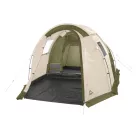 Crivit Sports 4 személyes (négyszemélyes) családi sátor, fesztiválsátor, kempingsátor 1 hálófülkével, nappalival, rovarhálóval 455 x 260 x 190 cm