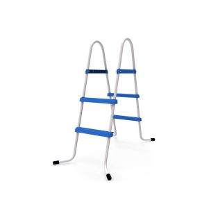  Crivit / Bestway FFH 039 (58430) kétágú, 2 fokú 84 cm medence létra max 84 cm magas kerti puhafalú és fémvázas medencékhez