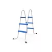   Crivit / Bestway FFH 039 (58430) kétágú, 2 fokú 84 cm medence létra max 84 cm magas kerti puhafalú és fémvázas medencékhez