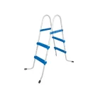 Crivit / Bestway FFH 039 (58430) kétágú, 2 fokú 84 cm medence létra max 84 cm magas kerti puhafalú és fémvázas medencékhez