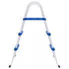 Crivit / Bestway FFH 039 (58430) kétágú, 2 fokú 84 cm medence létra max 84 cm magas kerti puhafalú és fémvázas medencékhez