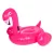 Crivit 474409 MEGA Falmingo, óriás rózsaszín flamingó úszó sziget, 1 személyes felfújhatú matrac 200 x 193 x 128 cm, 100 kg teherbírással