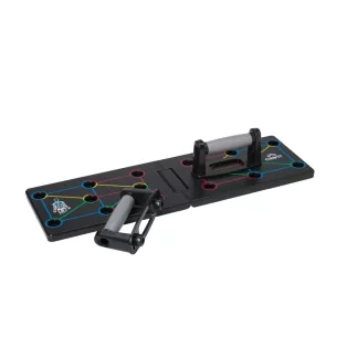   Crivit 640 x 195 x 18 mm 100 kg teherbírású Push-Up Board, fekvőtámasz pad, multifunkciós edző keret