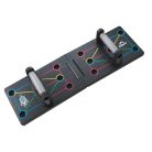 Crivit 640 x 195 x 18 mm 100 kg teherbírású Push-Up Board, fekvőtámasz pad, multifunkciós edző keret