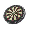   Crivit 457 x 40 mm szizál darts tábla, 45.7 cm 4 kg hagymányos sisal rost dart tábla, edzett acéldróttal, 3 dart nyíllal, start vonallal
