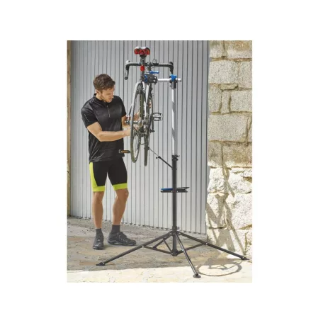 Crivit Sports kerékpár / bicikli szerelőállvány, 107 - 188 cm szerelő állvány szerszámtartóval, 22 - 55 mm vázméretig