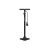 Crivit Sports 8 bar Floor Pump, 75.5 cm XL álló pumpa, kerékpár pumpa 11 bar / 160 PSI baros manométerrel (nyomásmérővel), 3 cserélhető fejjel