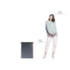 Keter Curver VERTO Recycle 54L háztartási szemetes, 54 literes szemétgyűjtő, szemeteskosár, kék-szürke, újrahasznosított műanyag