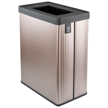 Keter Curver VERTO Recycle 54L háztartási szemetes, 54 literes szemétgyűjtő, szemeteskosár, kék-szürke, újrahasznosított műanyag