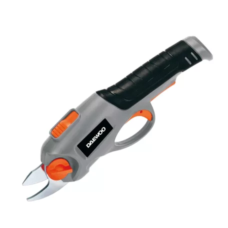 Daewoo DACP36Li 3.6V bypass akkus olló, metszőolló 1.5 Ah beépített akkumulátorral 10 mm maximális ágvastagsághoz, 30 perc munkaidőre 1 töltéssel 