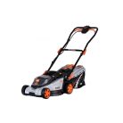 BONTOTT Daewoo DALLM18-320 SOLO vezeték nélküli 18V akkus, akkumulátoros fűnyíró 32 cm, 35L gyűjtőzsákkal, akku és töltő nélkül