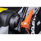 BONTOTT Daewoo DALLM18-320 SOLO vezeték nélküli 18V akkus, akkumulátoros fűnyíró 32 cm, 35L gyűjtőzsákkal, akku és töltő nélkül