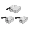   HOME / Hauser Deep Fry MAX BLACK nemesacél, fekete 4L 2000W olajsütő, hidegzónás 4 literes családi fritőz 3 kosárral 2 x 0.6 kg + 1 x 1.2 kg sütőlapacitással (DF-G360B / HGOLS4 / DFS-430 / ODF-17401 / FR-3195)