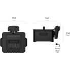 HOME / Hauser Deep Fry MAX BLACK nemesacél, fekete 4L 2000W olajsütő, hidegzónás 4 literes családi fritőz 3 kosárral 2 x 0.6 kg + 1 x 1.2 kg sütőlapacitással (DF-G360B / HGOLS4 / DFS-430 / ODF-17401 / FR-3195)