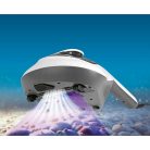 CelanMaxx 15176 / MaxXmee DS-01114 UV-C 300W elektromos kézi atkaporszívó, poratka porszívó UV-C lámpával, kopogtatás funkcióval és HEPA filterrel, atkák ellen