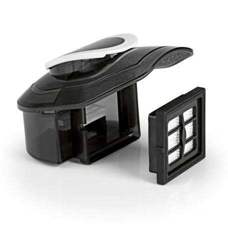 CelanMaxx 15176 / MaxXmee DS-01114 UV-C 300W elektromos kézi atkaporszívó, poratka porszívó UV-C lámpával, kopogtatás funkcióval és HEPA filterrel, atkák ellen