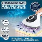 CelanMaxx 15176 / MaxXmee DS-01114 UV-C 300W elektromos kézi atkaporszívó, poratka porszívó UV-C lámpával, kopogtatás funkcióval és HEPA filterrel, atkák ellen