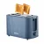Daewoo DST-6564B 2 Slice Toaster, 930W kétszeletes pirító, kenyérpirító újramelegítés és kiolvasztás funkcióval, kék színben