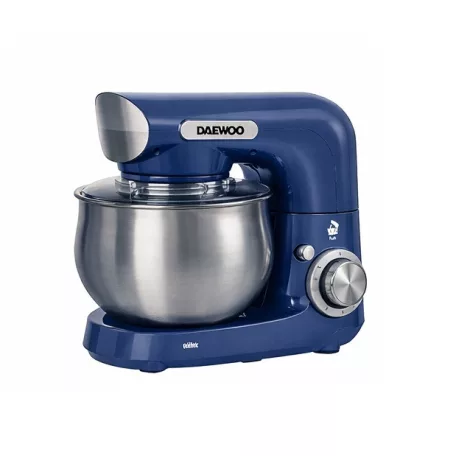 Daewoo DSX-5035B mélykék 1300W 4L planetáris mixer, konyhai robotgép, 6 sebességfokozattal, 4 literes inox keverőtállal