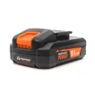 Daewoo U-FORCE 18V / 20V 2Ah akku és töltő szett - DALCH-25-1 21V 2.5A hálózati gyorstöltő + Daewoo DALB-20-1 li-ion 18V / 20V 2Ah akkumulátor