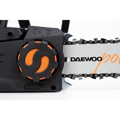 Daewoo DALCHS18-10 Li-ion 25cm SOLO 18V akkus, akkumulátoros láncfűrész akku és töltő NÉLKÜL