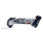 Daewoo DALMT18-1 akkus, 18V 4Ah akkumulátoros multifunkciós szerszámgép, multi rezgőcsiszoló, akkuval és töltővel