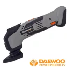 Daewoo DALMT18-1 SOLO 18V akkus, akkumulátoros multifunkciós szerszámgép, multi rezgőcsiszoló, akku és töltő nélkül