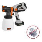 Daewoo DALPG18-1 SOLO vezeték nélküli, li-ion akkus, 18V akkumulátoros festékszóró pisztoly, akku és töltő nélkül