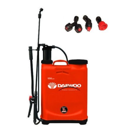 Daewoo DAMSP16L / DAMS16K 16 literes (16L) mechanikus háti permetező, pumpás permetezőgép, narancssárga