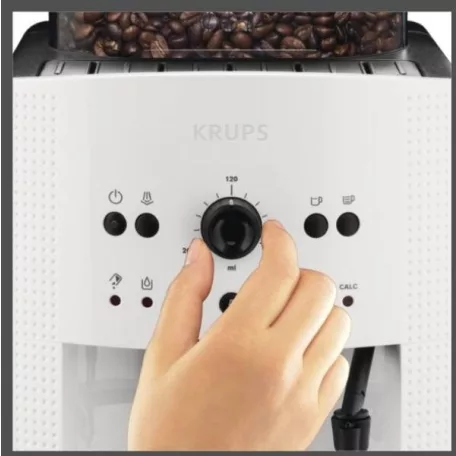 Krups EA8105 Essential White darálós automata kávéfőző 15 bar 1450W, fehér