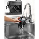 DeLonghi ECAM12.123.B Magnifica S 1450W 15 bar, darálós, automata kávéfőző, eszpresszógép 1.8L víztartállyal, gőzölő karral (fekete)