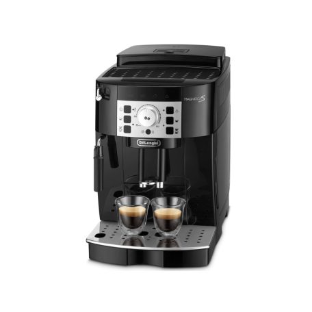 DeLonghi ECAM22.115.B Magnifica S 1450W 15 bar, darálós, automata kávéfőző, eszpresszógép 1.8L víztartállyal, gőzölő karral (fekete - ezüst)