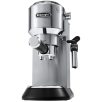  DeLonghi Dedica Style EC685.M ezüst eszpresszó kávéfőző EX:4, Silver 1300W 15 bar két csészés presszókávéfőző, 1.1L víztartállyal, gőzölő karral
