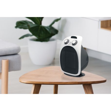 Electrolux Prime EFH/S-1125 EEC 750W / 1500W aerodinamikus elektromos, termosztátos hősugárzó ventilátor, 1.5 kW fűtőventilátor, termoventilátor