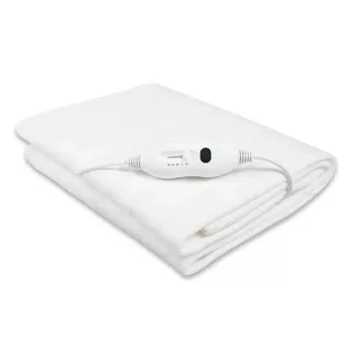   Esperanza EHB002 Satin 60W mosható, elektromos poliészter ágymelegítő takaró, fűtőlepedő 150 x 80 cm, 3 hőmérséklet fokozattal 32 - 60 °C