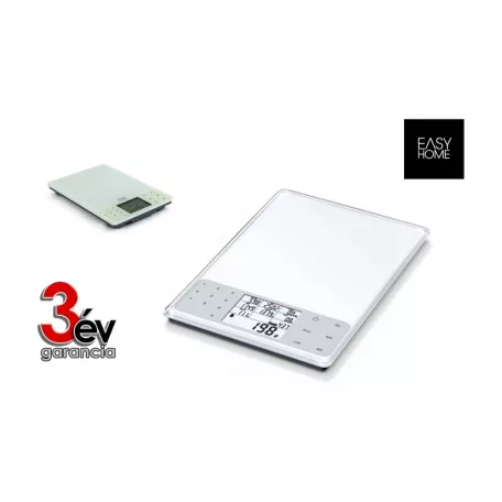 Easy Home / Beurer DS 61 tápértékelemző, táplálékelemző diétás konyhai mérleg, kalóriamérleg 5 kg / 1g 