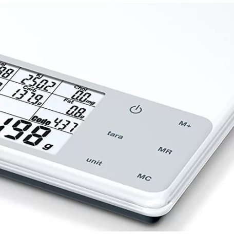 Easy Home / Beurer DS 61 tápértékelemző, táplálékelemző diétás konyhai mérleg, kalóriamérleg 5 kg / 1g 