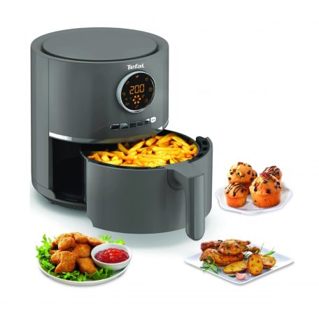 TEFAL Ultra Fry Digital XL 4.2L Forrólevegős fritőz, digitális AirFryer, légkeveréses, olajmentes olajsütő, fritőz 1630W