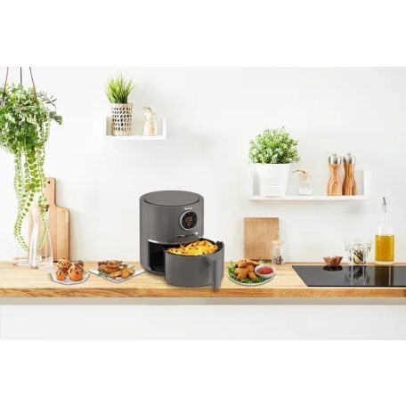 TEFAL EY111B15 Ultra Fry Digital Air Fryer 4.2L forrólevegős fritőz, digitális AirFryer, légkeveréses, olajmentes olajsütő, fritőz 1630W