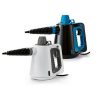   Easy Home 4137 kézi gőztisztító, 350 ml 3.5 bar 1050W nagynyomású gőzpingvin 9 tartozékkal (gőzborotva)