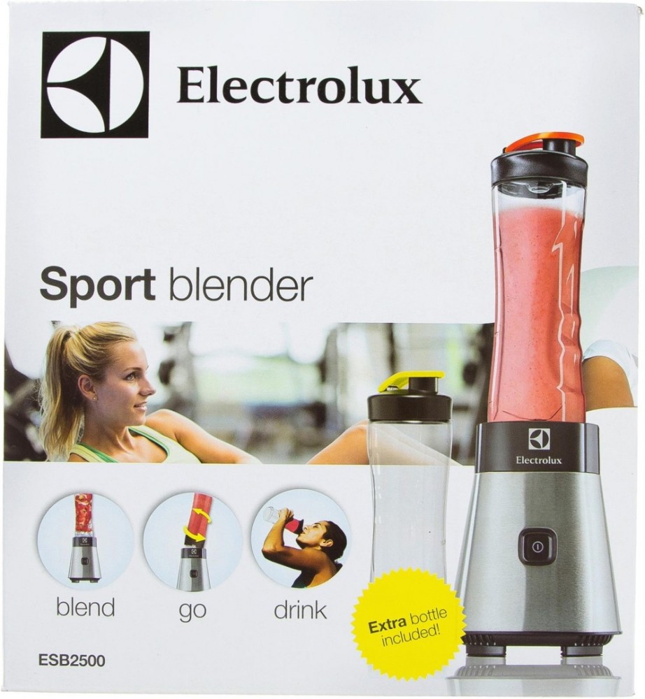Electrolux ESB2500 Mix & Go sportmixer, inox turm