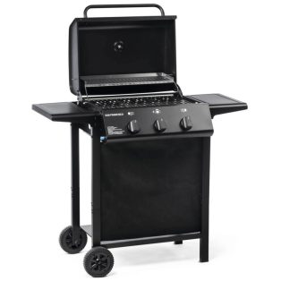   Enders San Francisco 3 gázégős gázgrill kocsi, 3 égős gáz grill, grillkocsi, 6.75 kW összteljesítménnyel (3 x 2.25 kW) 50 x 33 cm grillfelülettel