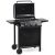 Enders San Francisco 3 gázégős gázgrill kocsi, 3 égős gáz grill, grillkocsi, 6.75 kW összteljesítménnyel (3 x 2.25 kW) 50 x 33 cm grillfelülettel
