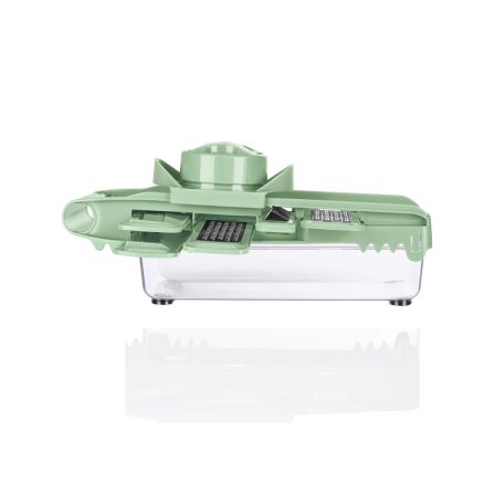 Ernesto Multifunkciós, 8 részes mechanikus 5 az 1-ben reszelő, szeletelő és aprító gyalu gyűjtőtállal, 5 cserélhető betéttel (498406)