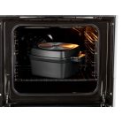 ERNESTO 5 az 1-ben multifunkciós alu öntvény sütőedény szett, 4.5L olajsütő és pároló készlet 