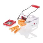 Livarno Home / Ernesto mechanikus burgonya és zöldség hasáboló, krumplivágó, zöldség, sárgarépa és hasábburgonya szeletelő, daraboló