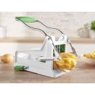 Livarno Home / Ernesto mechanikus burgonya és zöldség hasáboló, krumplivágó, zöldség, sárgarépa és hasábburgonya szeletelő, daraboló