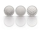 SilverCrest / ERNESTO / Livarno Home nemesacél inox mechanikus burgonyatörő, univerzális nyomó, krumplinyomó, galuskakészítő (galuskaszaggató)