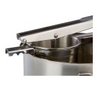 SilverCrest / ERNESTO / Livarno Home nemesacél inox mechanikus burgonyatörő, univerzális nyomó, krumplinyomó, galuskakészítő (galuskaszaggató)